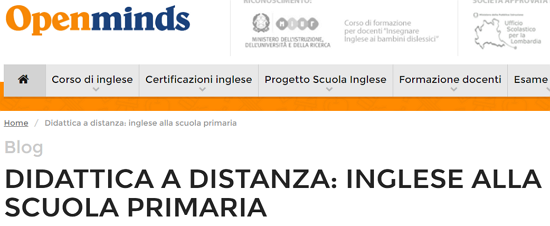 Didattica A Distanza Risorsa Gratuita Per Genitori E Scuola Video Lezioni Gratuite Di Inglese Maestro Alberto